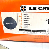 Le Creuset Marmite Cast Iron Soup Pot Casserole with Lid, 22cm, Mineral Blue