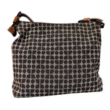 Kate Spade New York Circle Pattern Leather Trim Shoulder Bag
