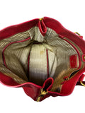 PRADA Vittelodino leather BR4372 Red Vittelodino leather Shoulder Bag