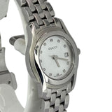 Gucci 5500L Classic Mother Of Pearl Dial With Diamond Index Watch, 27mm