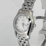 Gucci 5500L Classic Mother Of Pearl Dial With Diamond Index Watch, 27mm