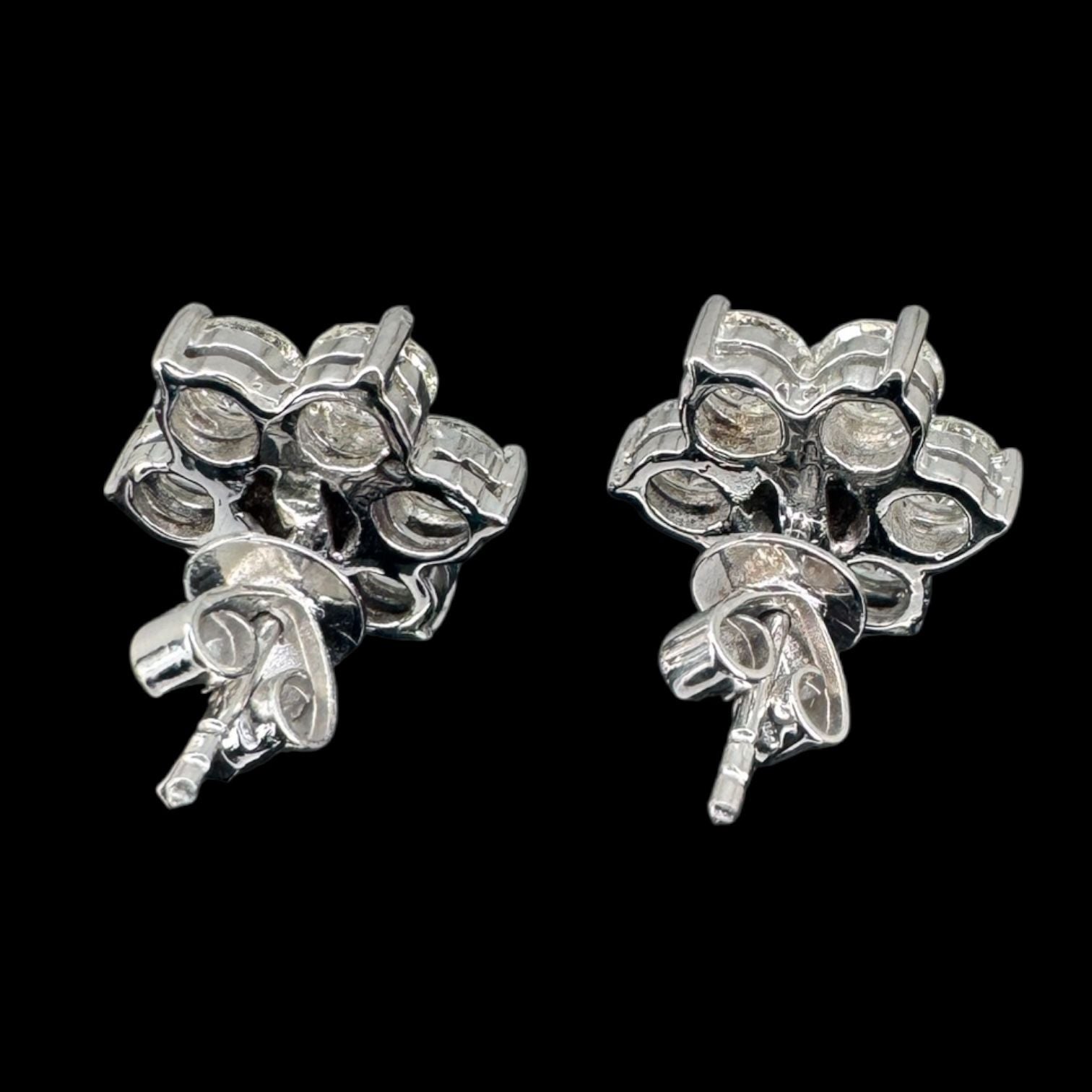 EARRINGS-18KW/G/BRILLIANT/D14=3.34/5.38GM  DIAMOND EARRINGS