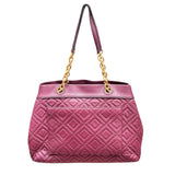 Tory Burch Leather Shoulder Bag, Maroon