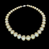 Golden Baroque Pearl 10-12.55mm Necklace