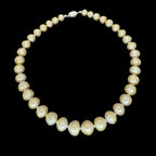 Golden Baroque Pearl 10-12.55mm Necklace