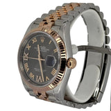 Rolex 126231 Datejust Diamond IX and VI, Half Gold (Rose Gold) Watch w/ Card, 36mm