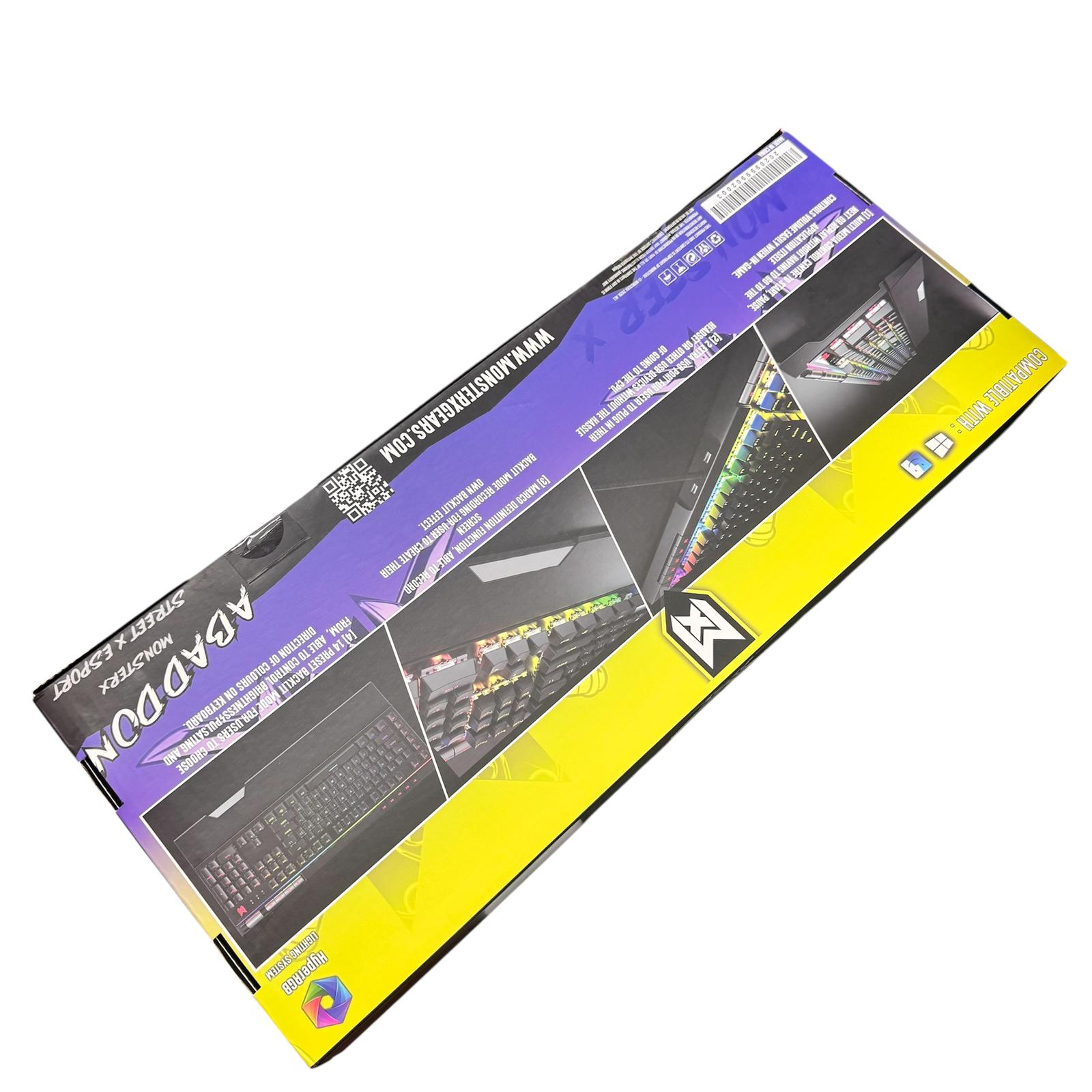 MonsterX ABADDON Esports Keyboard