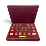 Stamp Set 25pcs 925 Silver with Case