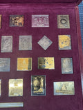 Stamp Set 25pcs 925 Silver with Case