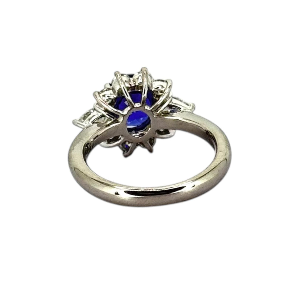 Tanzanite PT900 Lady's Ring