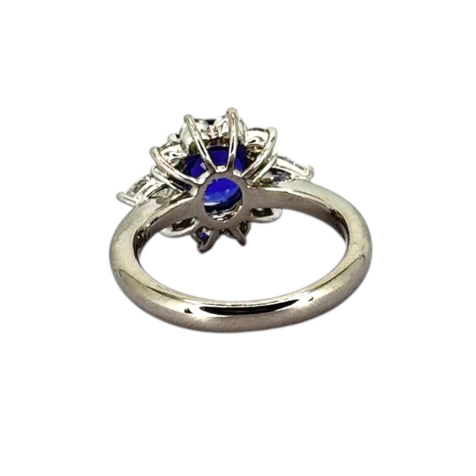 Tanzanite PT900 Lady's Ring