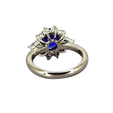 Tanzanite PT900 Lady's Ring