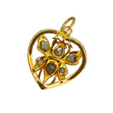 18KYG Intan Pendant, Bee Design LIke