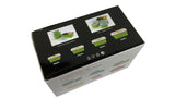 Lunch Container 4PC Nesting Collapsible L5