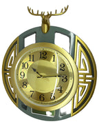 Deer Antler Wall Clock – 45cm (5890-5)