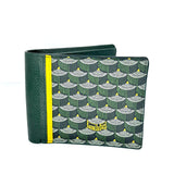 FAURE LE PAGE Bifold Calf Skin Leather Men Wallet , Empire Green