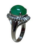 PT900 RING JADE A Grade