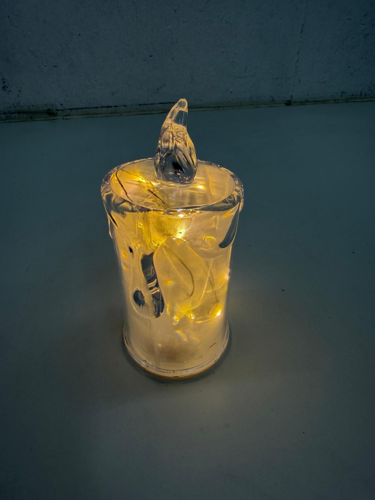 Flameless Candle – Star Design Main image