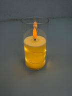 Flameless Candle â€“ Fairy Light Design