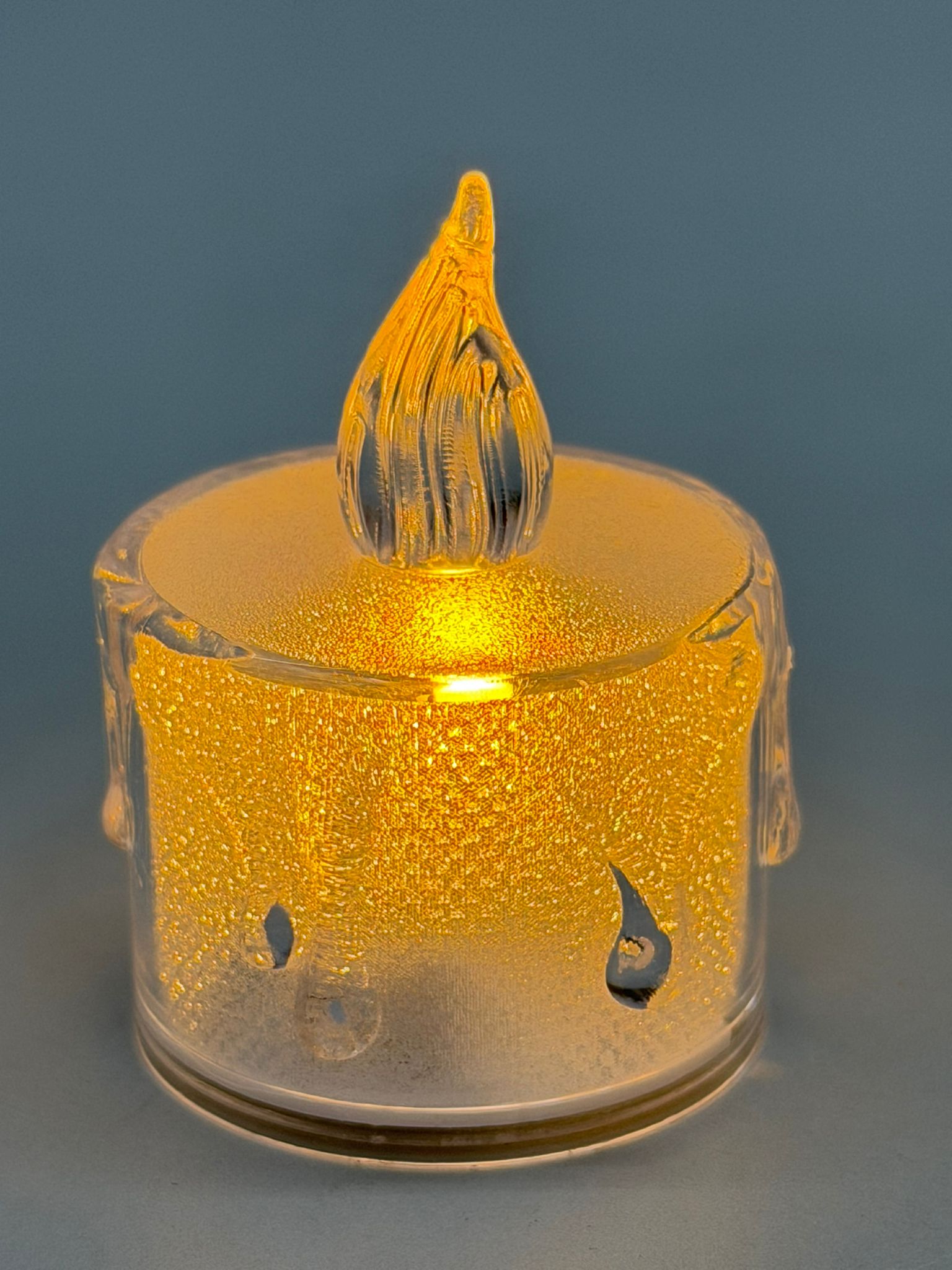 Flameless Tealights – 6 Pack (Clear) Main image