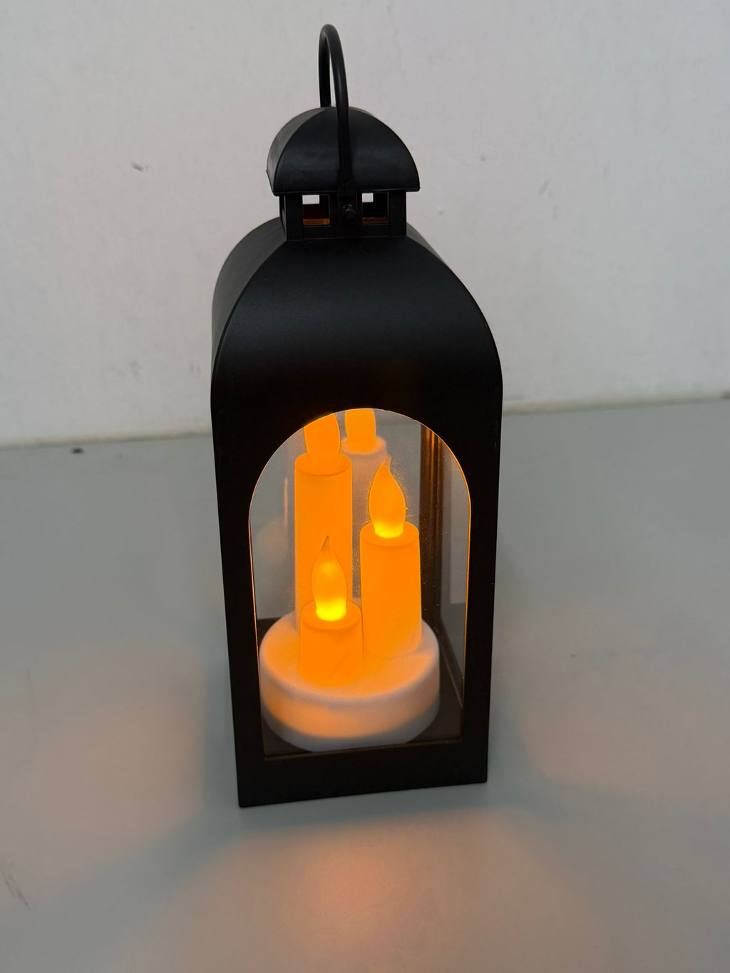 Flameless Candles in a Lantern â€“ 3 Pack
