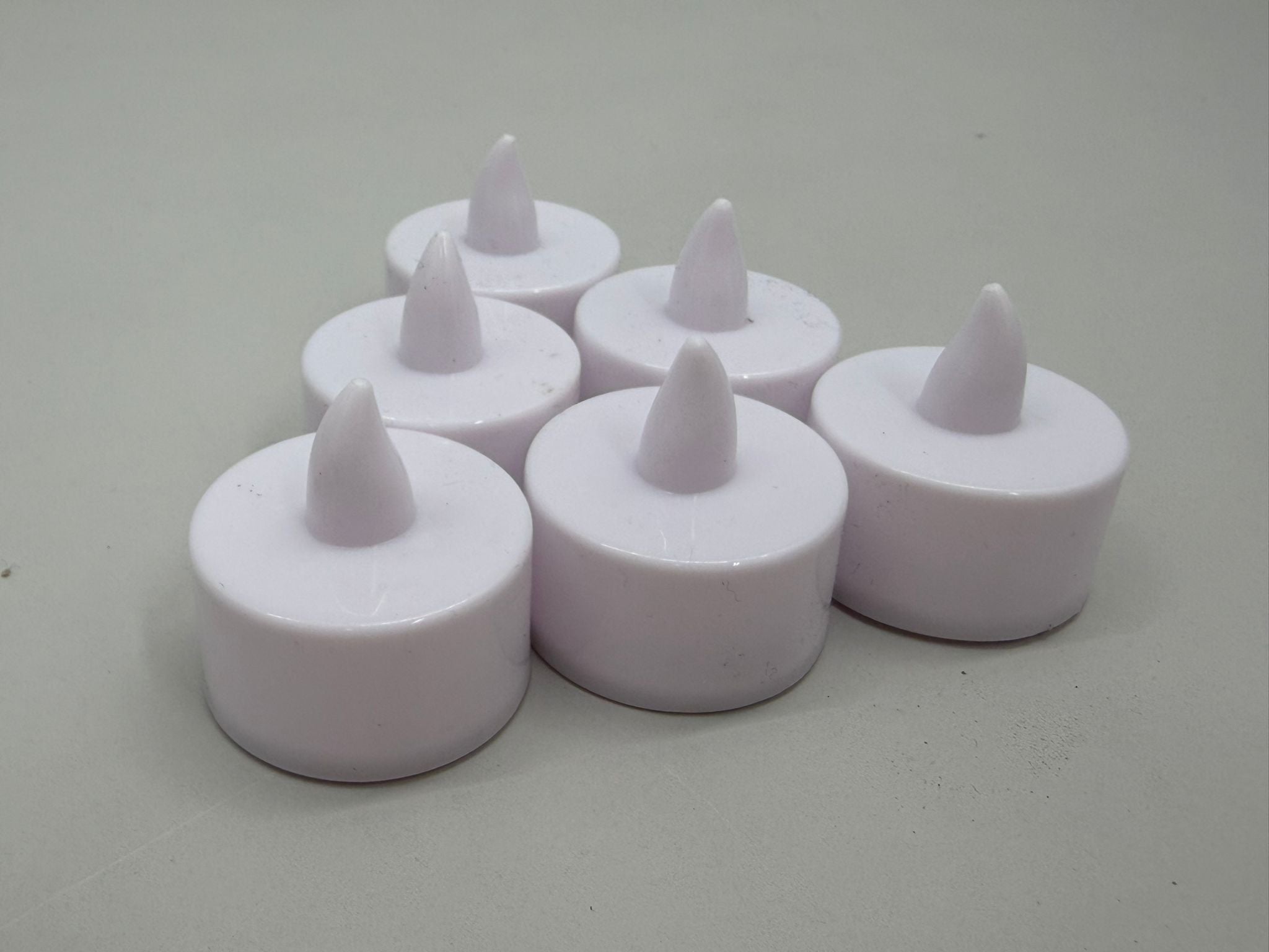 Flameless Tealights â€“ 6 Pack (White)