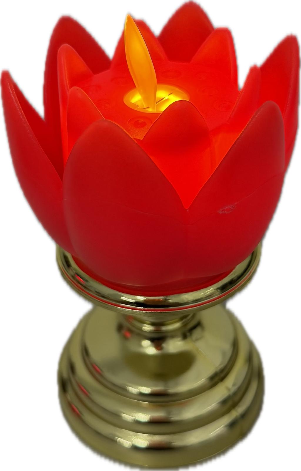 LED Lotus on Stand