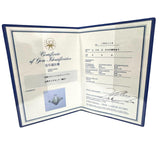 PT900 Chrysoberyl Cat Eye=3.06ct, Diamond=0.6ct Ring w/Cert