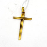 750YG Cross Pendant