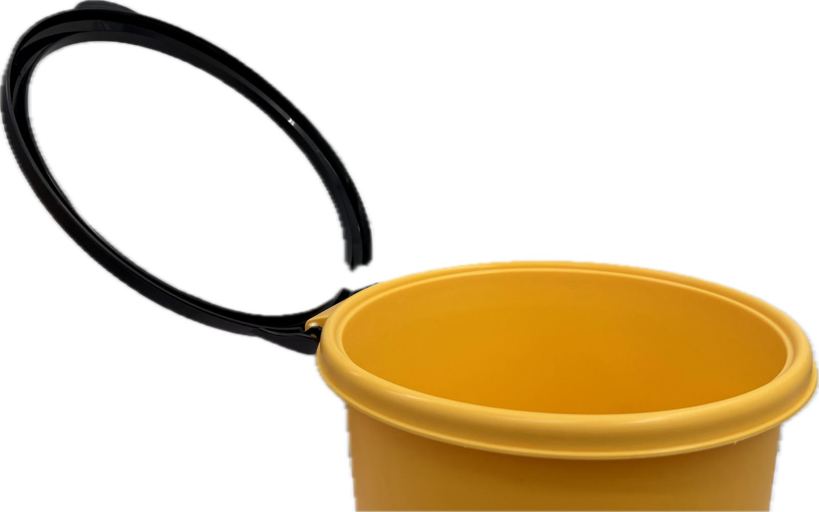 Round Dustbin with Bag Clip Secondary image