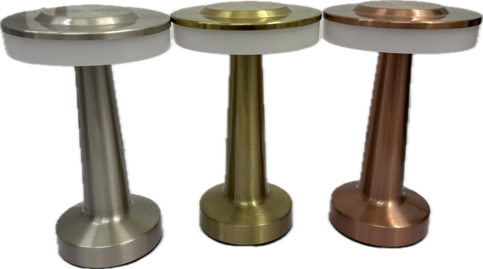 Metallic Finish Touch Lamp Main image
