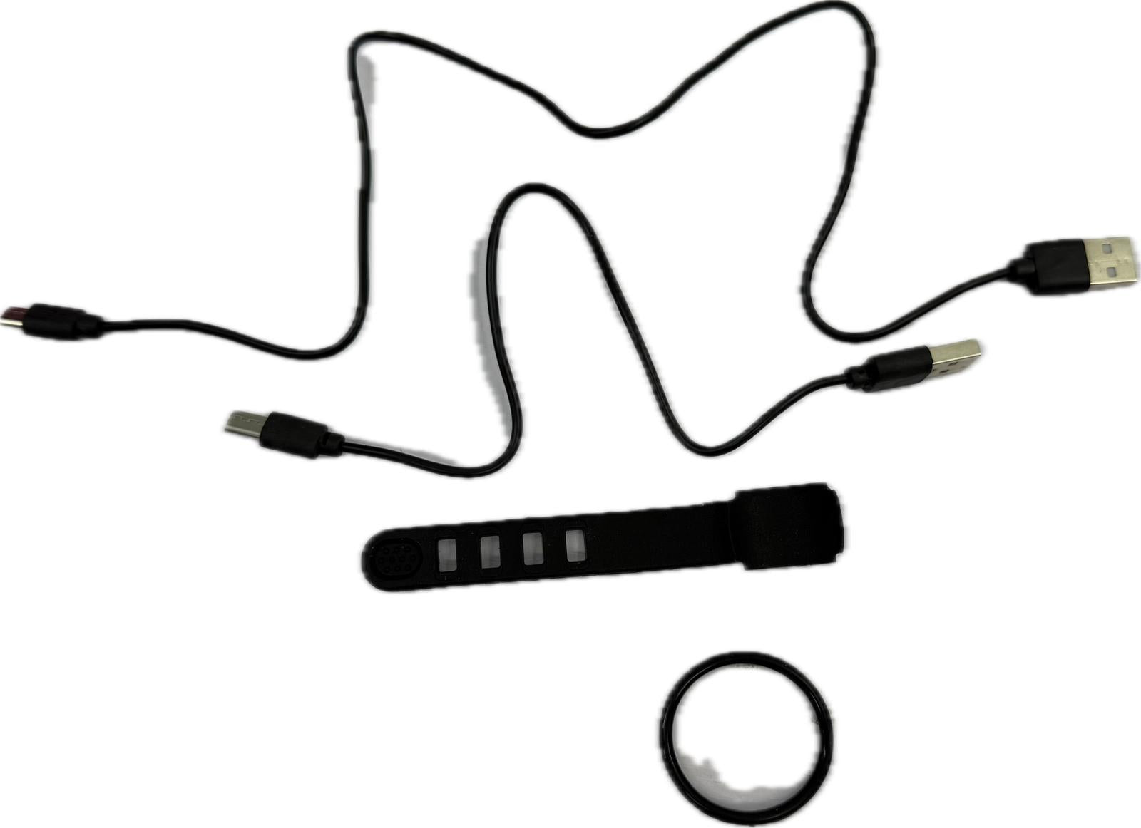 Rechargeable Bike Front & Rear Light Set Secondary image