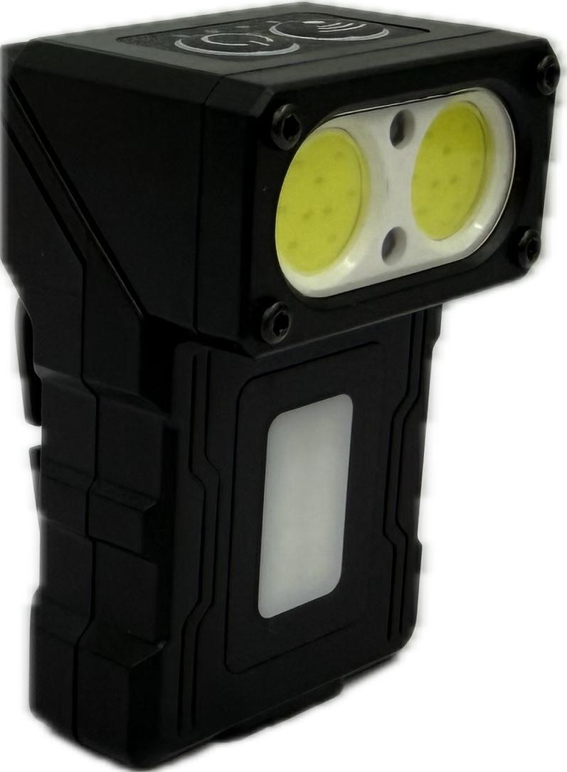 Mini Torchlight with Clip & Rotating Head