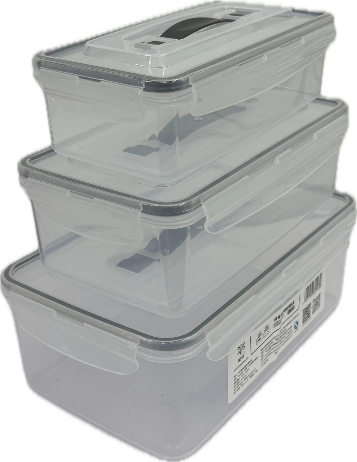 3-Piece Nesting Storage Box Set Main image
