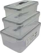 3-Piece Nesting Storage Box Set