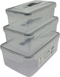 3-Piece Nesting Storage Box Set