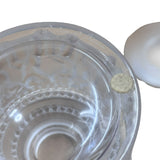 Lalique Crystal kids Design Canister, W9.2 X H9 cm