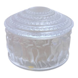 Lalique Crystal Baby Design Candy Bowl , W10.6 X H7 cm