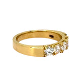 750YG Diamond D5=0.95cts Ring