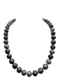 Black Baroque Pearl Necklace