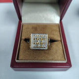 Diamond Mens ring D9 D40 20KYG Setting