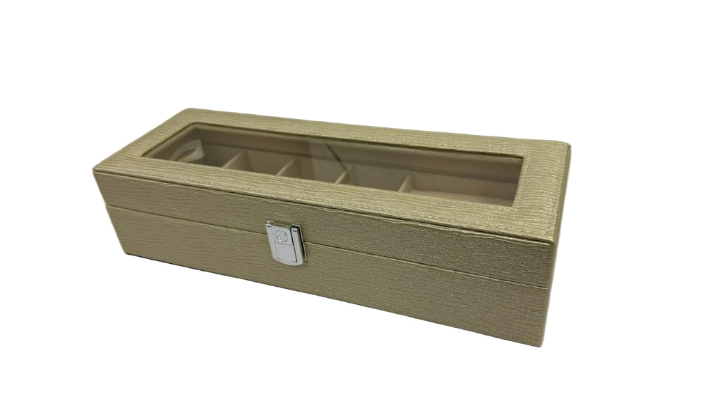 Jewel And Watch Holder Wood Grain PU F24J