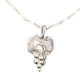 Georg Jensen 925 Silver Grape 1006 Chain w/Pendant 10.4g, 44cm
