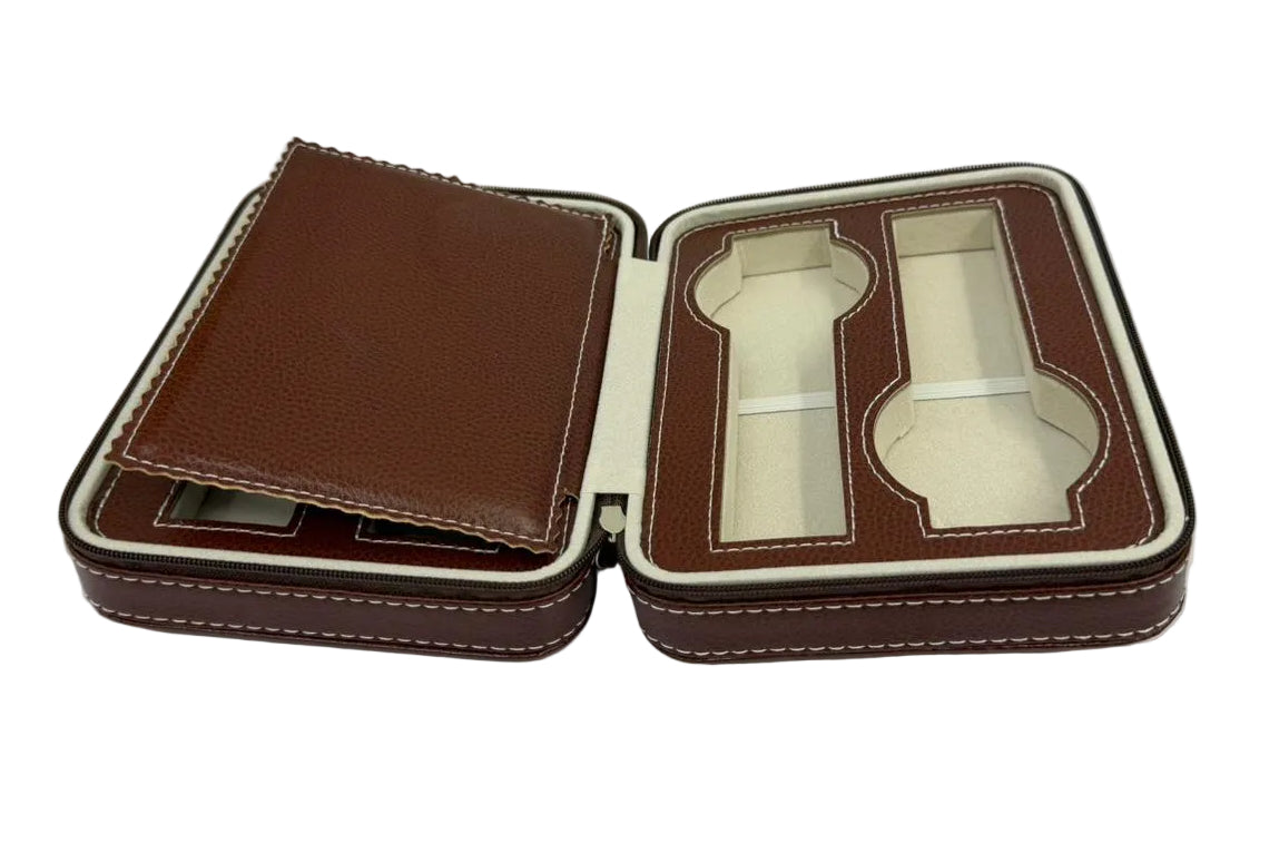 Watch Box with Zipper Closure Quadruple Main image
