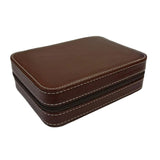 Watch Box with Zipper Closure Quadruple