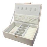 Clutch Sized Jewel Box with Flip Clip