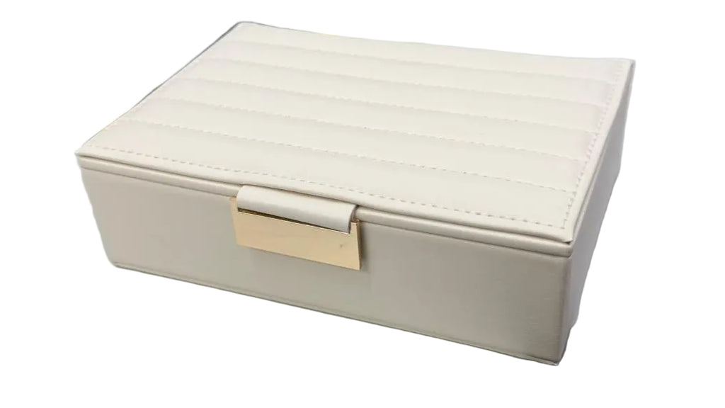 Clutch Sized Jewel Box with Flip Clip