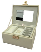 Treasure Chest Style Jewel Box with Tray