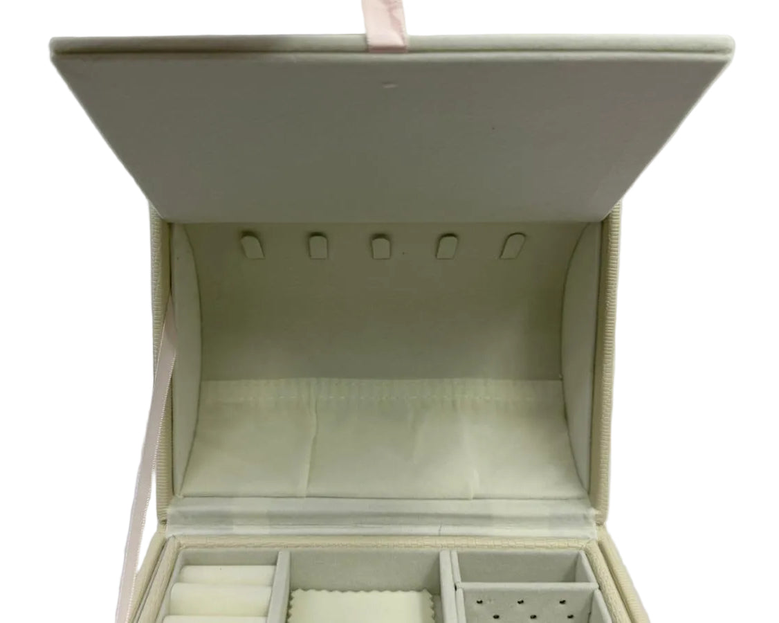 Treasure Chest Style Jewel Box with Tray