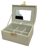 Treasure Chest Style Jewel Box with Tray